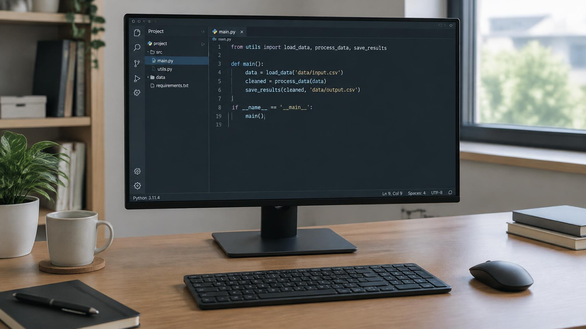 Source code displayed on a computer screen